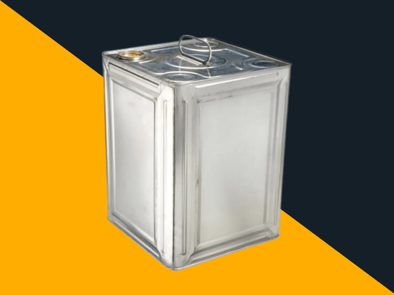Edible Oil Tin Container